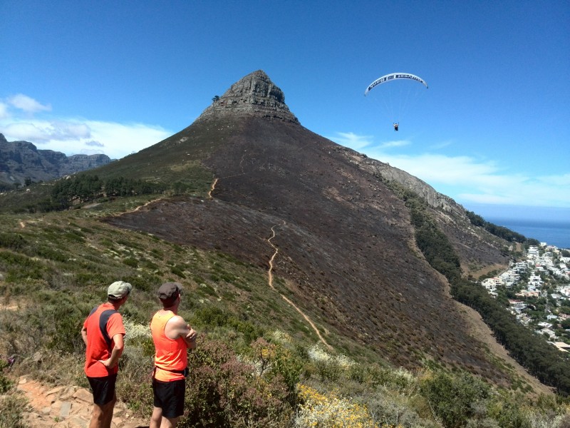 Trail running in Cape Town